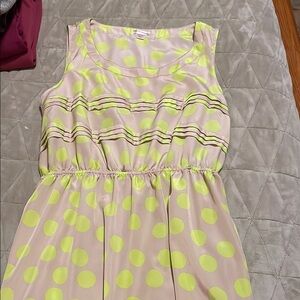 Polka Dot Sleeveless Dress